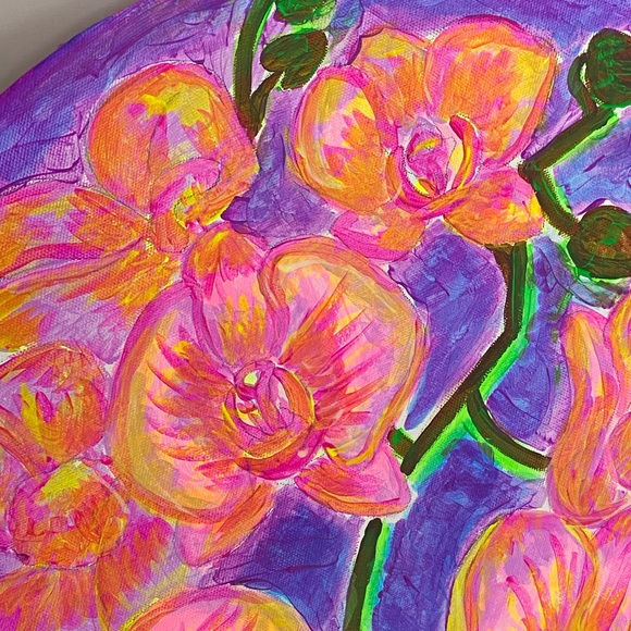 Orchid painting 🌺 - Picture 5 of 9